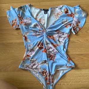 Floral bodysuit